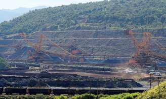 Vista da mina de Brucutu, em São Gonçalo do Rio Abaixo (MG) 4/2/2019 REUTERS/Washington Alves