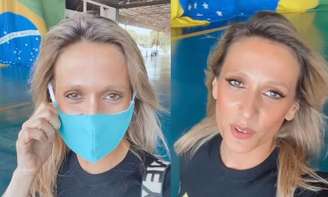 Luisa Mell ajuda mulher grávida em fuga da guerra na Ucrânia