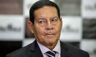 O vice-presidente Hamilton Mourão (Republicanos), que vai concorrer ao Senado no Rio Grande do Sul