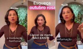 Lana Tiani Almeida da Silva se apresenta nas redes sociais como médica de "medicina integrativa e modulação hormonal bio idêntico nano".