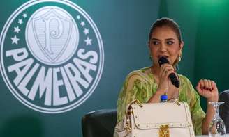 Leila Pereira, presidente do Palmeiras 