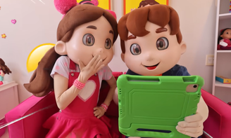 Bonecos Maria Clara e JP fazem show no Rio de Janeiro neste fim de semana