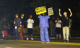 Manifestantes pediram o fim da brutalidade policial