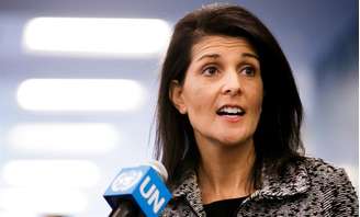 Nikki Haley é a nova embaixadora americana na ONU.