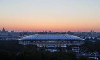 Estádio Luzhniki, em Moscou, onde será disputado o jogo de abertura da Copa do Mundo da Rússia
30/05/2018
REUTERS/Maxim Shemetov