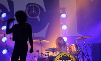 Show da banda Greta Van Fleet no terceiro dia do festival Lollapalooza