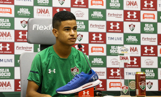 Miguel ainda destacou sua felicidade por fazer parte do Fluminense (Foto: Divulgação/Fluminense)