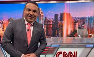 Reinaldo Gottino em estúdio da CNN Brasil