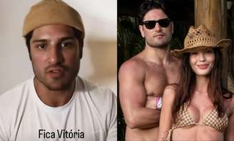 Ator defendeu a namorada nas redes sociais