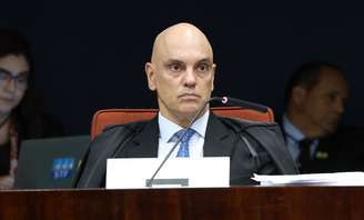 Alexandre de Moraes no julgamento para decidir se STF acata denúncia contra Jair Bolsonaro e demais acusados por tentativa de golpe de Estado