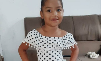Helena Galdino de Amorim Batista, 6, morreu após ser atropelada em uma rodovia no Mato Grosso