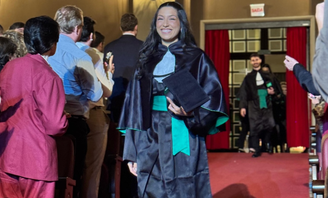 Aos 24 anos, Camila Ceruti viveu neste mês um dos momentos mais marcantes de sua vida: a formatura em Medicina pela Universidade Regional de Blumenau (FURB)