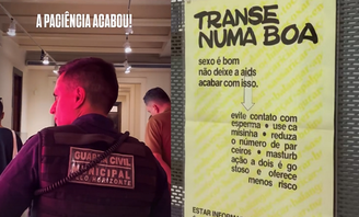 A vereadora Flávia Borja, do Democracia Cristã, divulgou sua ida ao CCBB de BH para fazer uma fiscalização