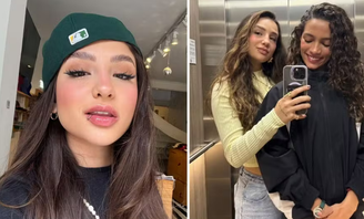 Casal mantém discrição nas redes sociais e poucas vezes foram vistas juntas em publicações