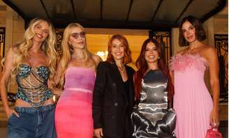 Yasmin Brunet, Luiza Possi, Fabiana Milazzo, GKay e Vera Viel 