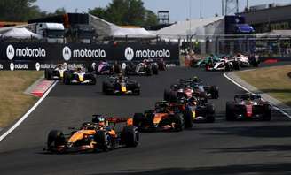 Oscar Piastri durante o GP da Hungria