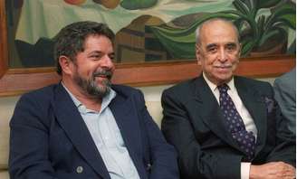 Lula e Roberto Marinho em um encontro para aparar as arestas de uma relação com altos e baixos ao longo de décadas