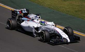 Felipe Massa fez o quarto melhor tempo com sua Williams