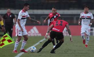 Rodrigo Nestor foi destaque em vitória do São Paulo (Foto: Rubens Chiri/saopaulofc.net)