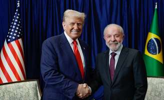 Presidente da República, Luís Inácio Lula da Silva, durante Encontro com o Presidente dos Estados Unidos, Donald Trump, durante o 47ª Cúpula da Associação de Nações do Sudeste Asiático 