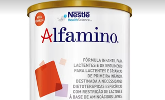 Anvisa determinada recolhimento de fórmula Alfamino, da Nestlé