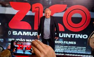 Zico participou da pré-estreia de documentário sobre sua trajetória nesta quarta, 15, em São Paulo
