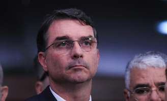 O senador e pré-candidato a presidente, Flávio Bolsonaro. 