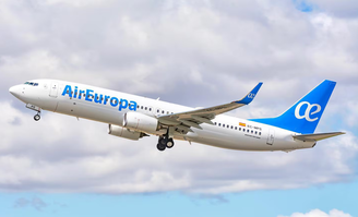 Boeing 787-9, da Air Europa, com destino a Guarulhos, foi uma das aeronaves envolvidas no caso