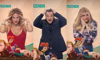 Maíra Charken, Daniel Erthal e Adryana Ribeiro disputam a permanência na segunda Roça de 'A Fazenda 18'