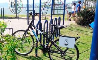 Compartilhamento de bicicletas na capital catarinense