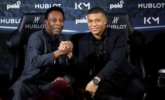Pelé e Mbappé realizaram encontro em Paris