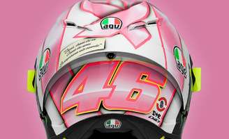 Valentino Rossi divulgou novo capacete para o GP de San Marino 