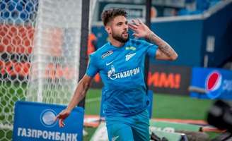 Yuri Alberto fez seis gols em 14 jogos na última temporada pelo Zenit, da Rússia (Foto: Divulgação/Zenit)