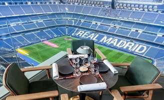 Nova área VIP do estádio do Real Madrid