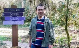 Gustavo Sbravati, de 47 anos, espera receber o tratamento único no mundo em 2026