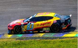 Gabriel Casagrande durante a etapa da NASCAR Brasil em 2025