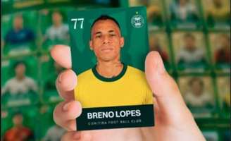 Breno Lopes até virou figurinha em álbum da Copa de 2026