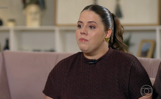 Tati Machado em entrevista ao Fantástico