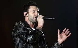 O vocalista da banda Maroon 5, headliner deste sábado, 12, no Rock In Rio