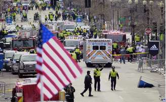 <p>Mais de 5.700 atletas não puderam completar a Maratona de Boston de 2013 devido às explosões ocorridas perto da linha de chegada</p>