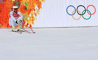 <p>Bode Miller mostra decepção com oitavo lugar no esqui alpino downhill</p>