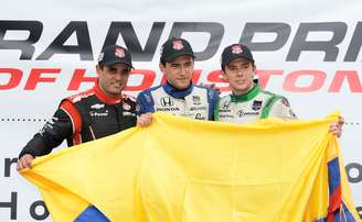 Trio colombiano terminou na frente no GP texano