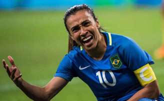 Marta esteve nos Jogos Olímpicos do Rio de Janeiro, mas não levou medalha para casa (Foto:AFP)