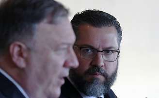 Chanceler Ernesto Araújo se reúne com secretário de Estado dos EUA, Mike Pompeo
02/01/2019
REUTERS/Ricardo Moraes