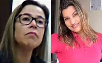 Katia (esquerda) e Rosaira (direita) Reprodução