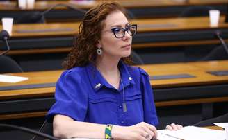 Carla Zambelli em audiência na Comissão de Relações Exteriores e de Defesa Nacional, em dezembro de 2024
