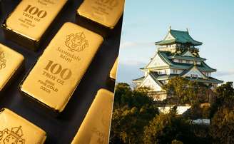 Idoso japonês deixa R$ 18 milhões em barras de ouro na porta da prefeitura de Osaka e faz um pedido: reformem os encanamentos
