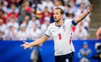 Harry Kane (Inglaterra) durante jogo contra o Gana, no dia 23.06.2026. 