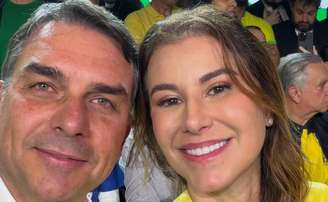 Flávio e a esposa