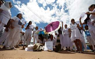 Seguidores de João de Deus em Abadiânia 13/12/2018 REUTERS/Adriano Machado